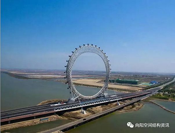 白浪河?145m?無軸式摩天輪設計